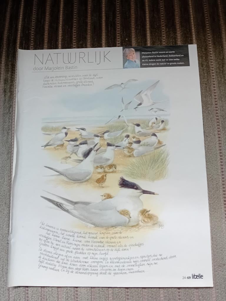 Knipsel - NATUURLIJK - Marjolein Bastin, Ophalen of Verzenden, Gebruikt