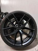 Rotiform FLG metallic zwart Hankook banden, 19 inch, 215 mm, Banden en Velgen, Ophalen of Verzenden