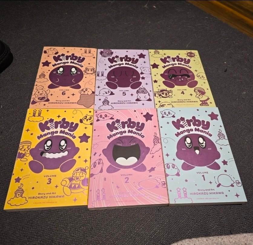 Kirby manga mania volume 1 tm 6, Meerdere comics, Ophalen of Verzenden, Zo goed als nieuw, Japan (Manga)