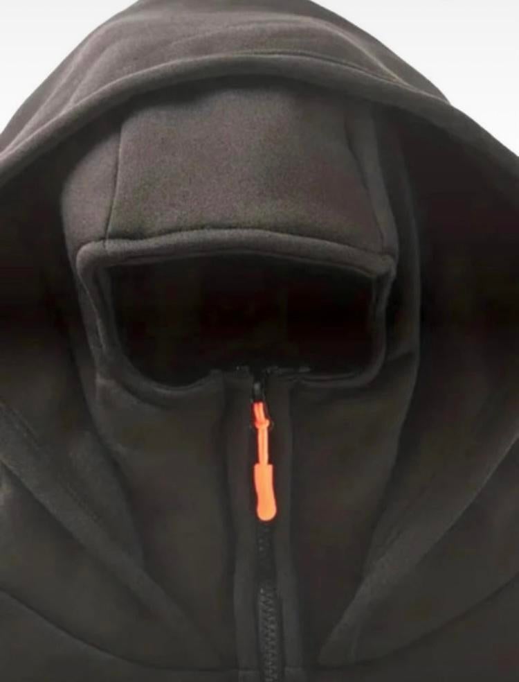 Combat hoodie, Kleding | Heren, Grote Maten, Ophalen, Zo goed als nieuw, Zwart