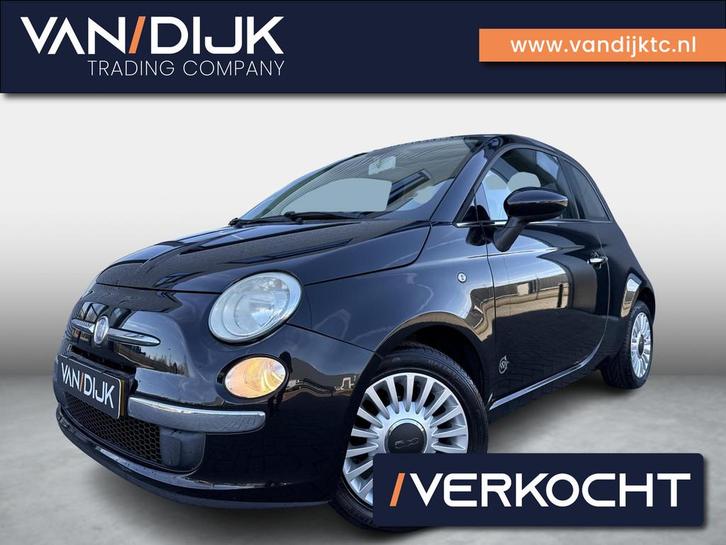 Fiat 500 1.2 Lounge ✓Panoramadak ✓Airconditioning ✓Blu, Auto's, Fiat, Bedrijf, Te koop, ABS, Airbags, Airconditioning, Alarm, Bluetooth