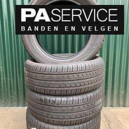 4x Yokohama 215 55 17 zomerbanden met 6,8 en 6,4 mm, -, -, Banden en Velgen, 17 inch