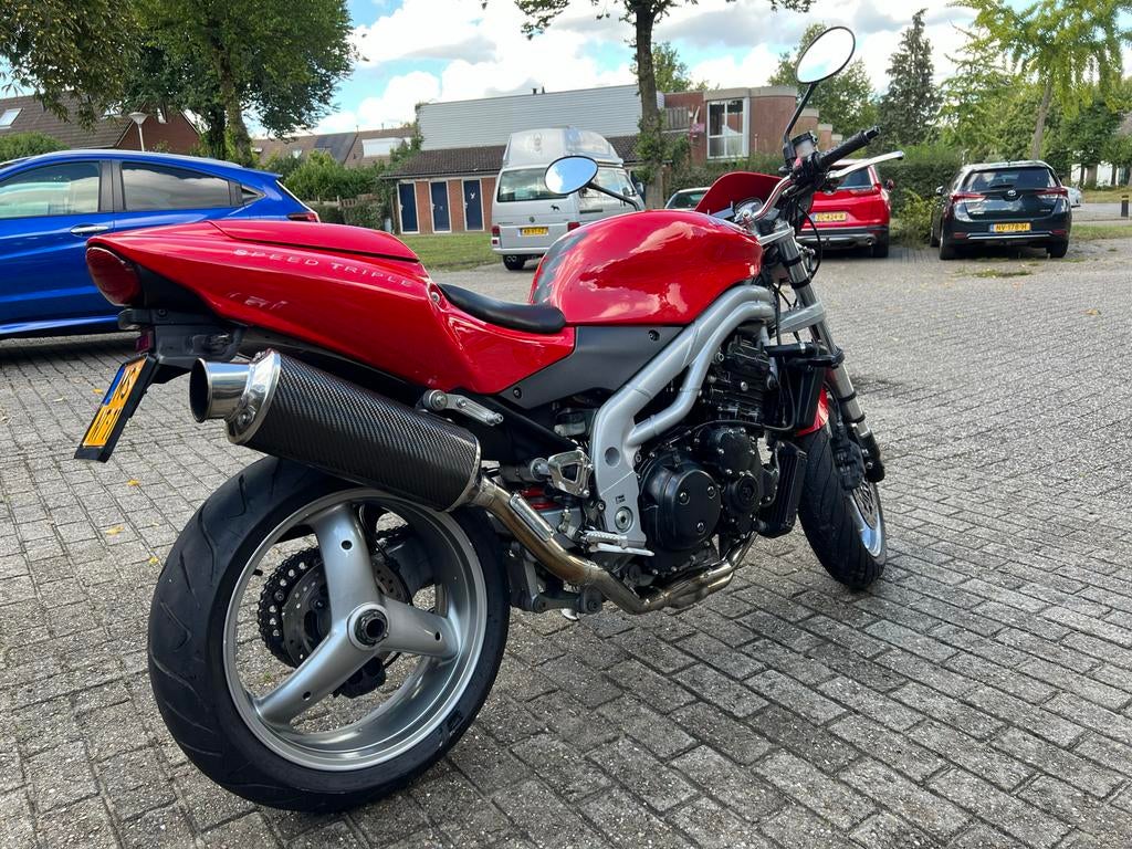 Triumph Speed Triple 955i 2004, Motoren, Sportuitlaat, Motorrijbewijs A, Gebruikt, 3 cilinders