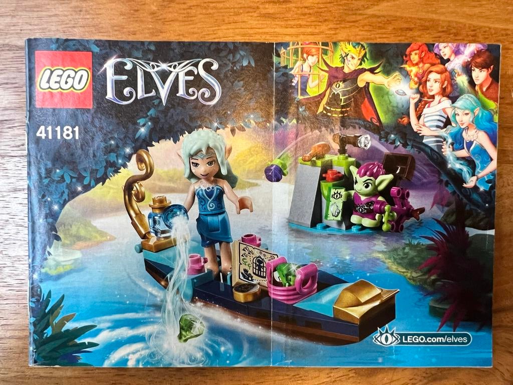 Lego Elves 41181 Naida's Gondel & de Koboldoverval, Overige thema's, Lego, Ophalen of Verzenden, Zo goed als nieuw