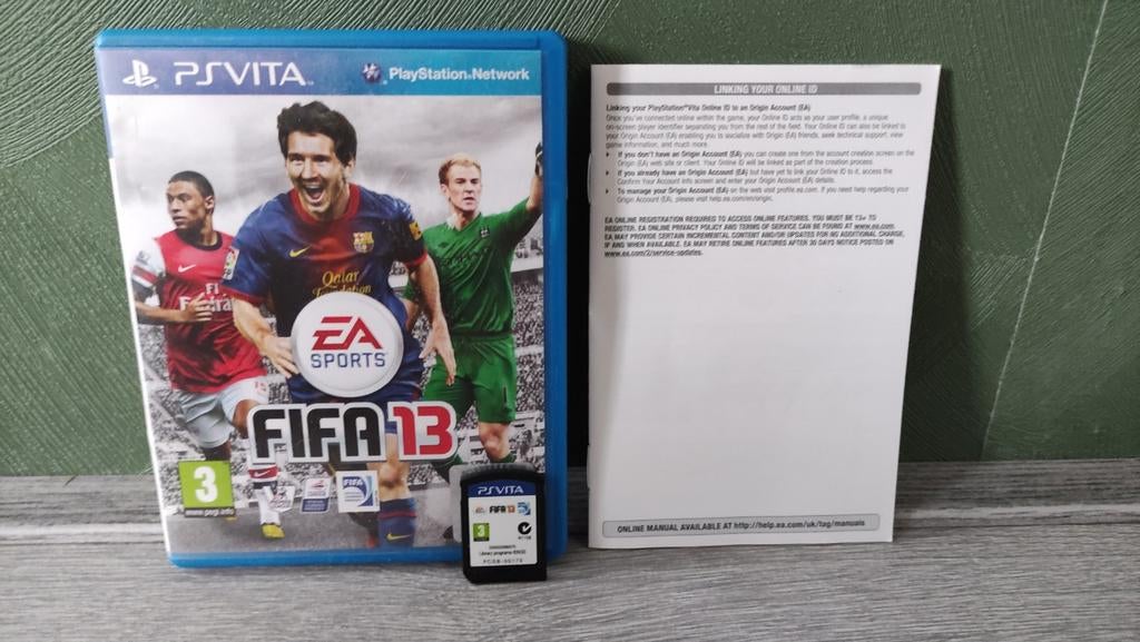 Fifa 13 ps vita game, Ophalen of Verzenden, Zo goed als nieuw, Sport, 3 spelers of meer