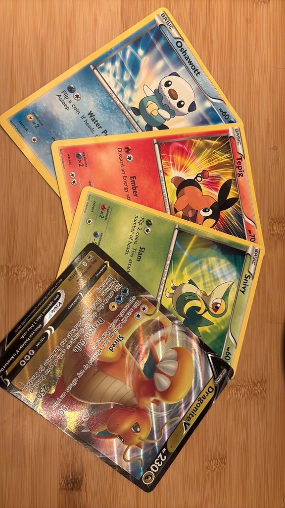 Pokemon kaarten, Ophalen of Verzenden, Zo goed als nieuw