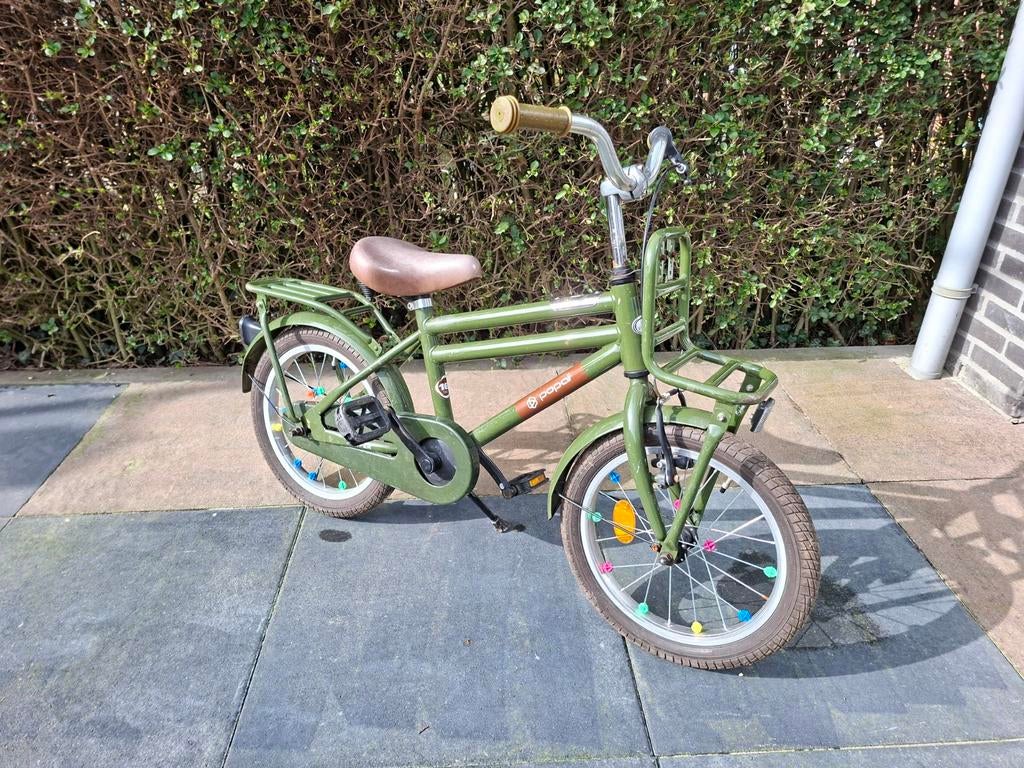 Popal cargo 16" fietsje, Ophalen, Gebruikt, 16 tot 20 inch, Popal transport fiets
