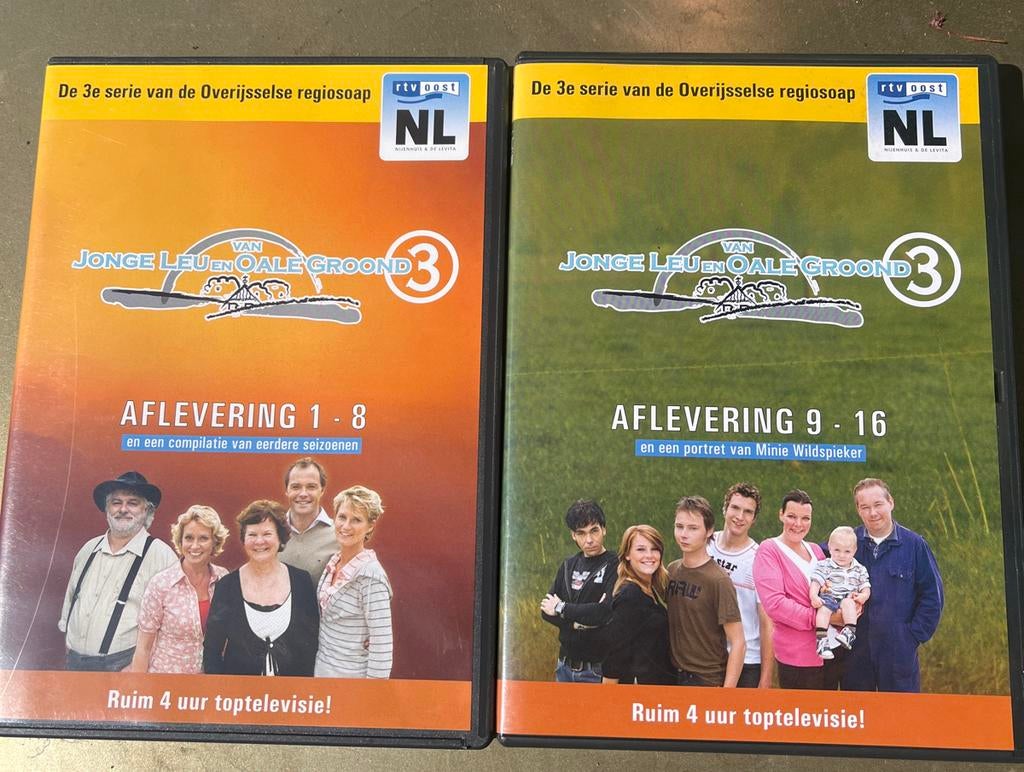 Van Jonge Leu en Oale Grond - De 3e serie (Aflevering 1-16), Gebruikt, Alle leeftijden, Boxset, Drama
