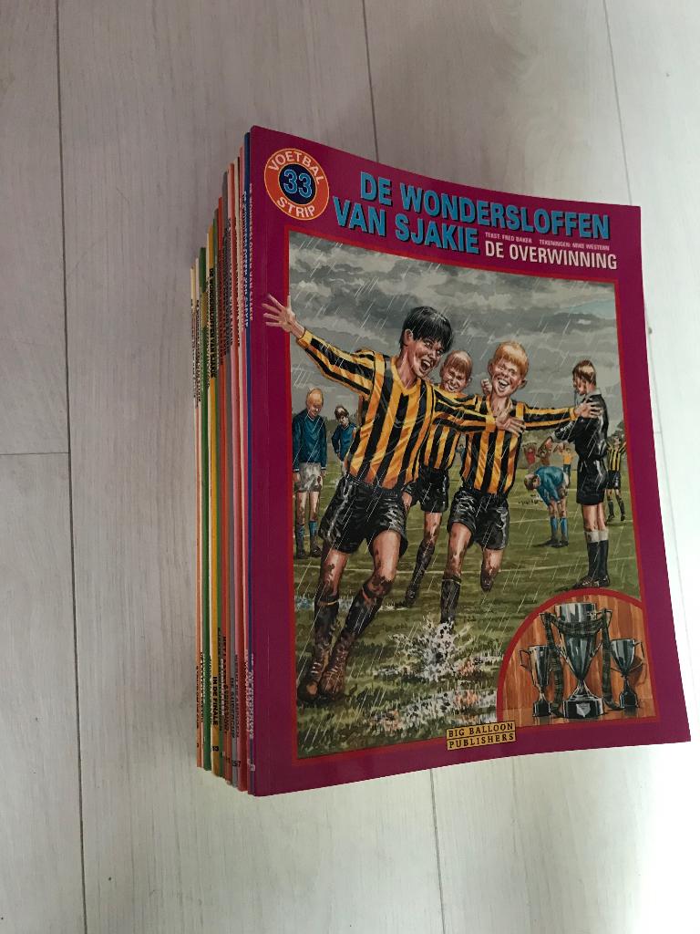 De wondersloffen van Sjakie serie 1 t/m 33 compleet en nieuw, Complete serie of reeks, Ophalen of Verzenden, Zo goed als nieuw