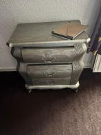 Zilverkleurig buikkastje, Ophalen, Gebruikt, 50 tot 100 cm, 3 of 4 laden