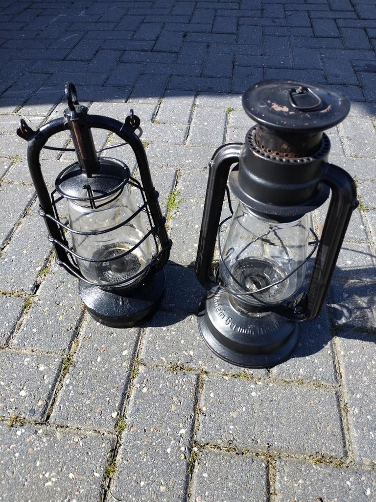 Duitse stormlamp, stormlantarens FROWO, Ophalen