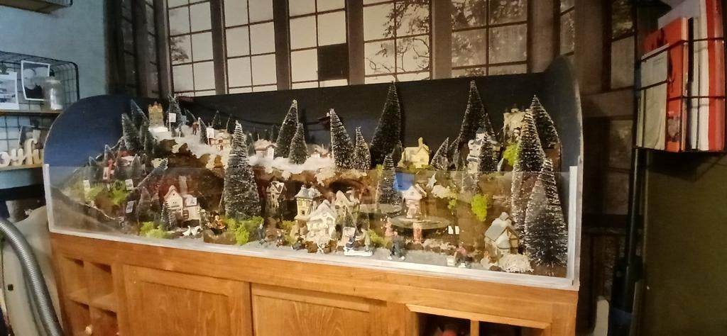 Mooi kerstdorp te koop, Diversen, Kerst, Ophalen