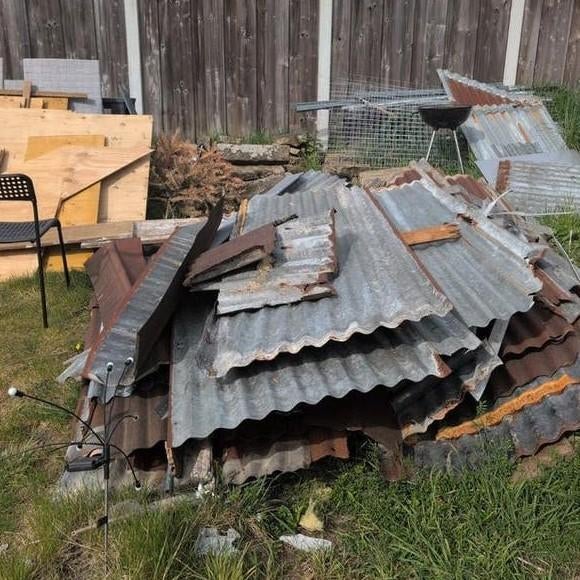 GERESERVEERD:Oud ijzer ongeveer 150 kilo (Delden), Ophalen of Verzenden