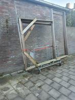 Maranti deur en raam kozijn, Doe-het-zelf en Verbouw, Kozijnen en Schuifpuien, Ophalen of Verzenden, Hout, 75 tot 150 cm, Deurkozijn