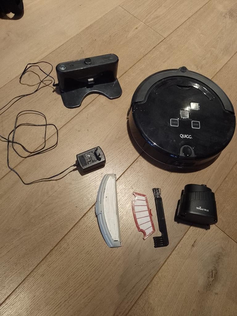 QUIGG robotstofzuiger, Witgoed en Apparatuur, Stofzuigers, Ophalen of Verzenden, Robotstofzuiger
