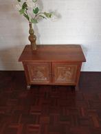 Antiek eiken kastje (klein), Ophalen, Gebruikt, 25 tot 50 cm, 50 tot 100 cm