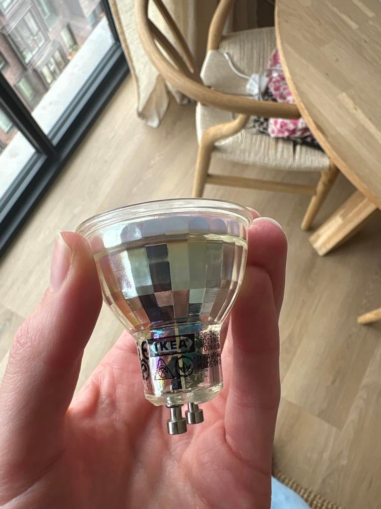 IKEA GU10 Tradfri lampjes, 11 stuks, Ophalen of Verzenden, Gebruikt