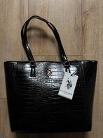 Nieuwe Polo Ralph Lauren tas met QR code zwart, Ophalen of Verzenden, Nieuw, Zwart, Handtas