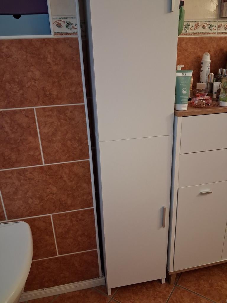 Hoge badkamerkast Liverpool, Ophalen of Verzenden, Zo goed als nieuw