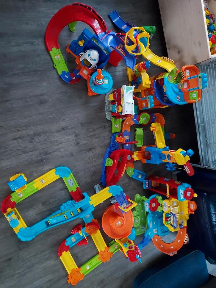 Megaset toet toet auto's, Kinderen en Baby's, Speelgoed | Vtech, Gebruikt, 2 tot 4 jaar, Ophalen