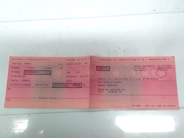 CBR1000F 1989 - 1992 Honda Frame D1-27915, Motoren