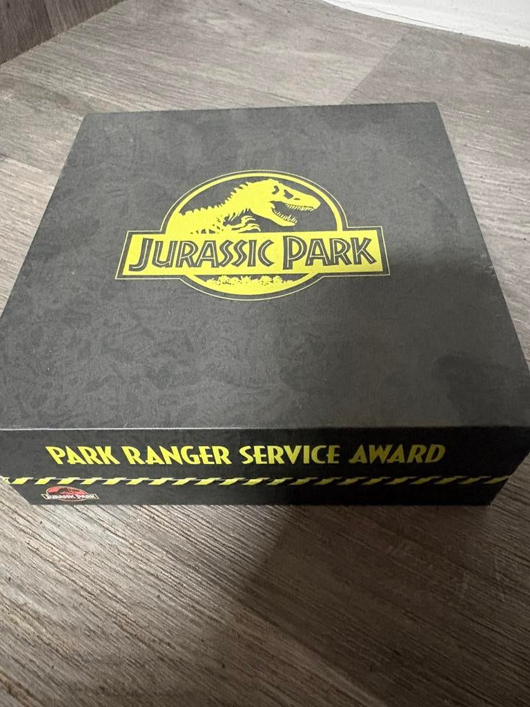 Jurassic Park ranger Service award, Verzamelen, Ophalen of Verzenden, Nieuw
