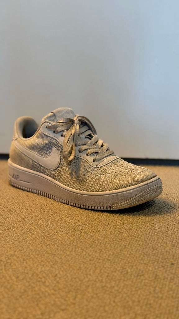 Nike Air Force 1 Ultra Flyknit Low, Ophalen, Wit, Sneakers of Gympen, Gedragen