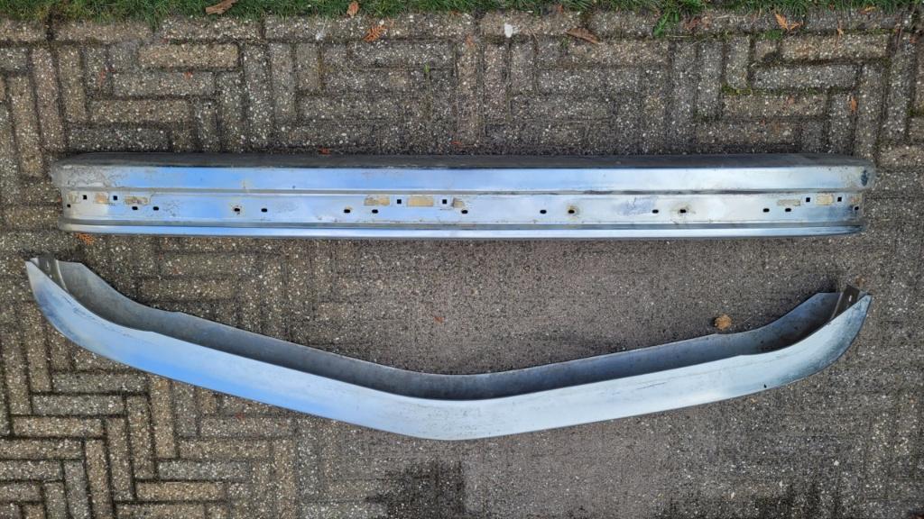 BMW E24 bumpers voor en achter (bj. 1987 - 1989), Auto-onderdelen, Carrosserie en Plaatwerk, Ophalen, Gebruikt, Bumper, Achter