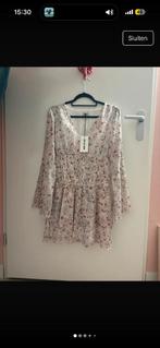 Bloemen jurkje meet me there, Kleding | Dames, Wit, Nieuw, Ophalen of Verzenden, Meet me there