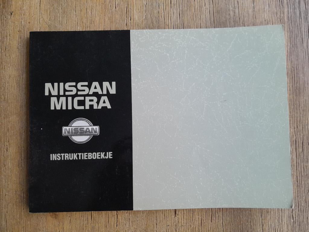 INSTRUCTIEBOEKJE - Origineel - NISSAN MICRA K11 -Model: 1994, Auto diversen, Handleidingen en Instructieboekjes, Verzenden