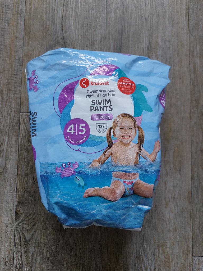 Wegwerp zwemluiers Kruidvat maat 4/5, Jongetje of Meisje, One size, Nieuw, Ophalen of Verzenden