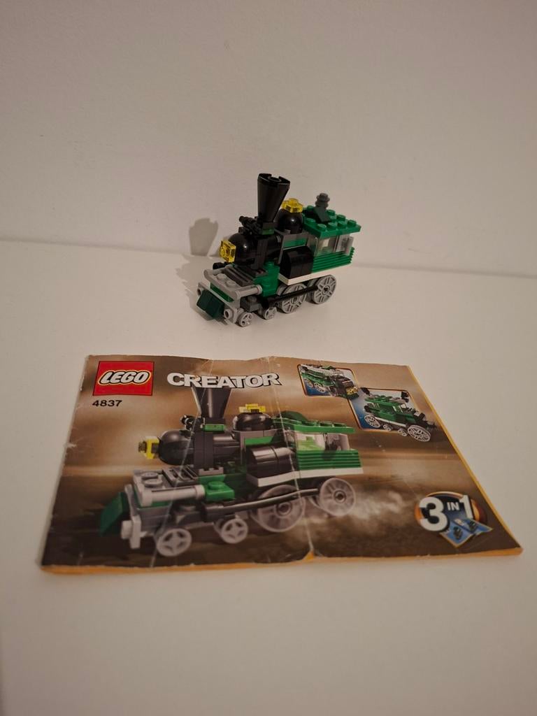 Lego creator 4837 compleet met boekje, Gebruikt, Lego, Compleet, Ophalen of Verzenden