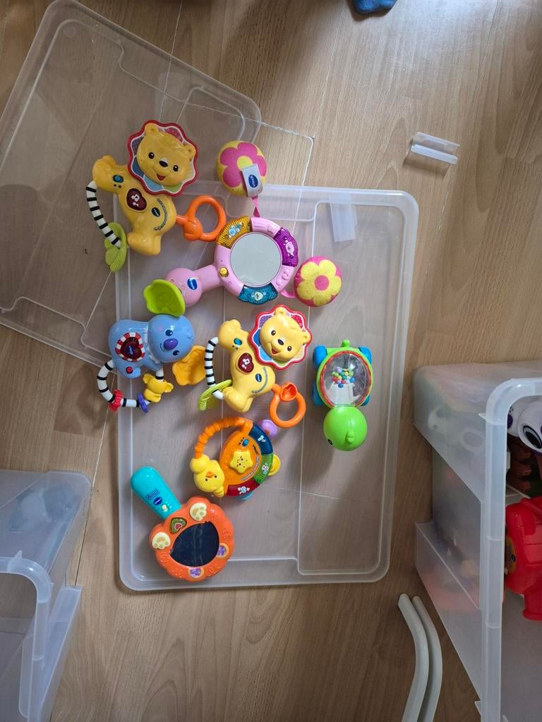 V tech en fisher price, Ophalen of Verzenden, Gebruikt, Overige kleuren, Overige typen