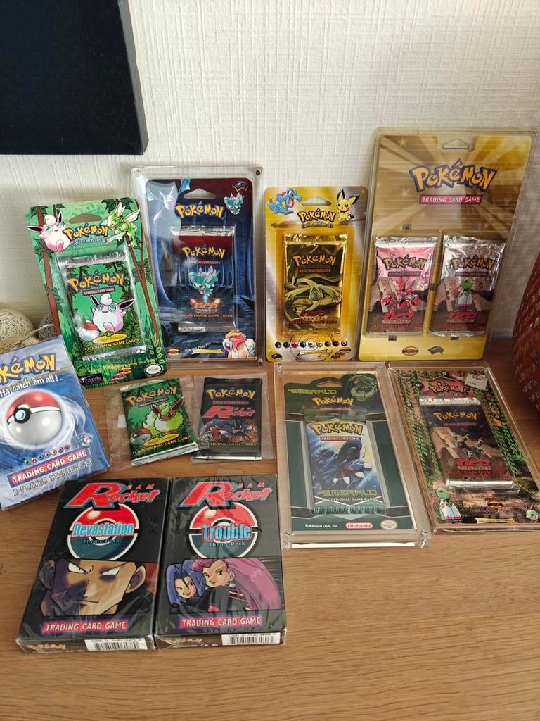 Pokemon vintage sealed WOTC, Ophalen of Verzenden, Nieuw, Booster, Foil