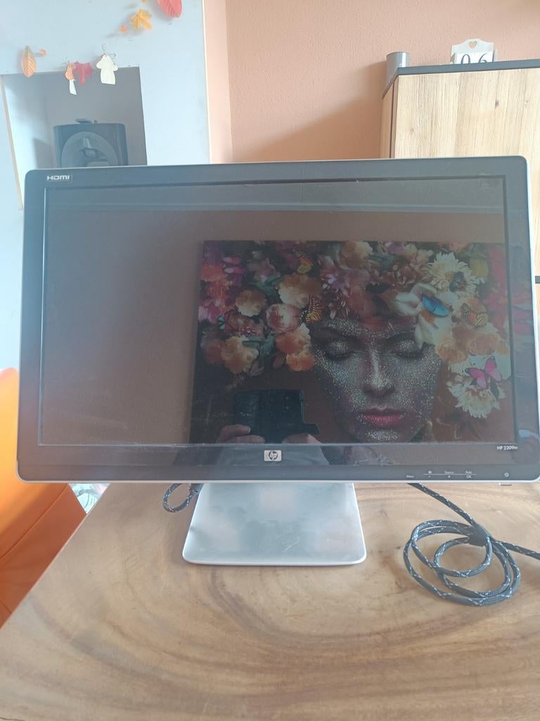 HP 2309m 23 inch Full HD LCD beeldscherm, Computers en Software, Monitoren, Ophalen of Verzenden, Full HD, 60 Hz of minder, HDMI