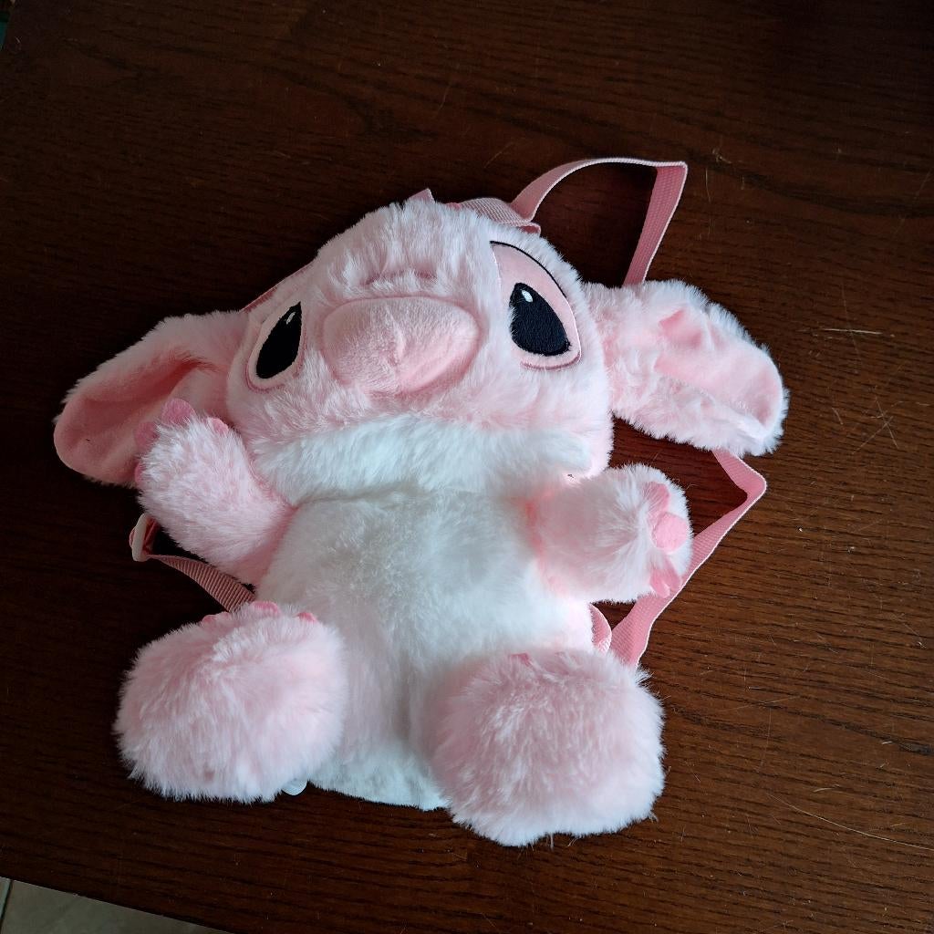 roze rugzak van angel uit stitch, Kinderen en Baby's, Kindermode-accessoires, Ophalen of Verzenden, Nieuw