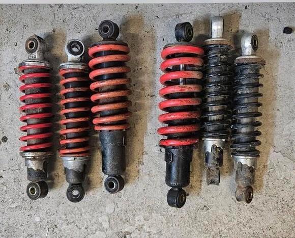Quad schokdempers (brommer quad) 50cc / 100cc, Motoren, Onderdelen | Overige, Gebruikt, Ophalen of Verzenden