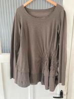 Rundholz sweater taupe mt L, Ophalen of Verzenden, Zo goed als nieuw, Lange mouw