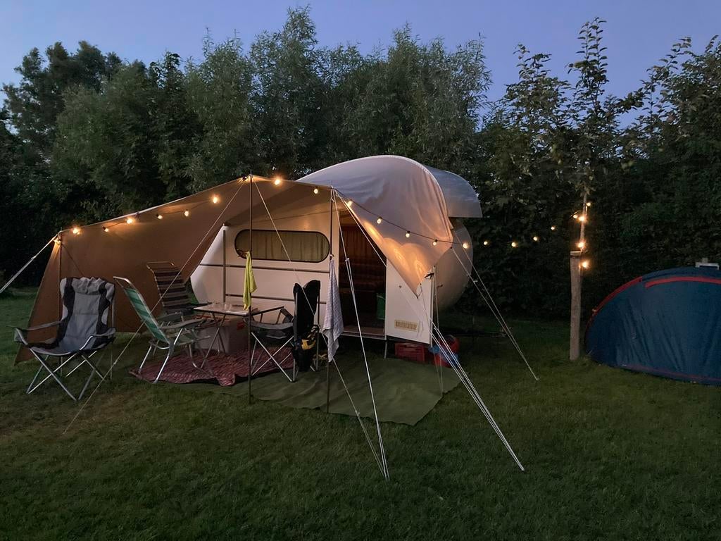 WaWa 180 oldtimer caravan, Overige merken, Standaardzit, Luifel, Tot 500 kg