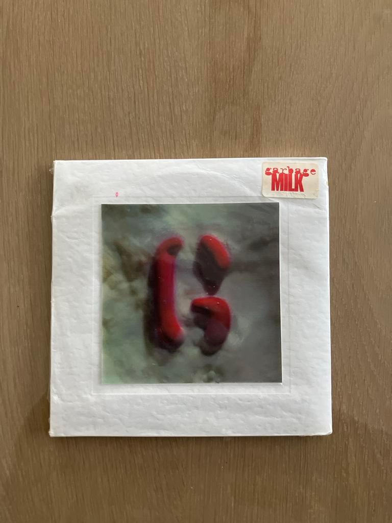 Garbage - Milk  vinyl Single (Limited Edition) hologram, Ophalen of Verzenden, Gebruikt