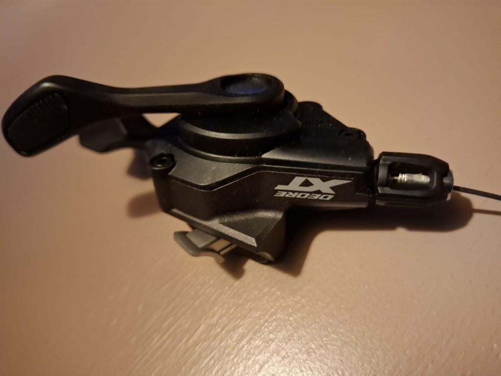 Shimano XT 12 Speed shifter compleet met kabel, Overige typen, Ophalen of Verzenden, Zo goed als nieuw, Shimano XT