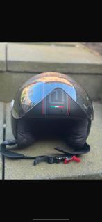 Helm itiliaanse merk, Fietsen en Brommers, Brommerhelmen, Ophalen, Gebruikt