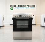 Pelgrim RVS Keramisch Elektrisch fornuis 4 pits 60CM 3MND Ga, 60 cm of meer, Keramisch, Grill, Pelgrim