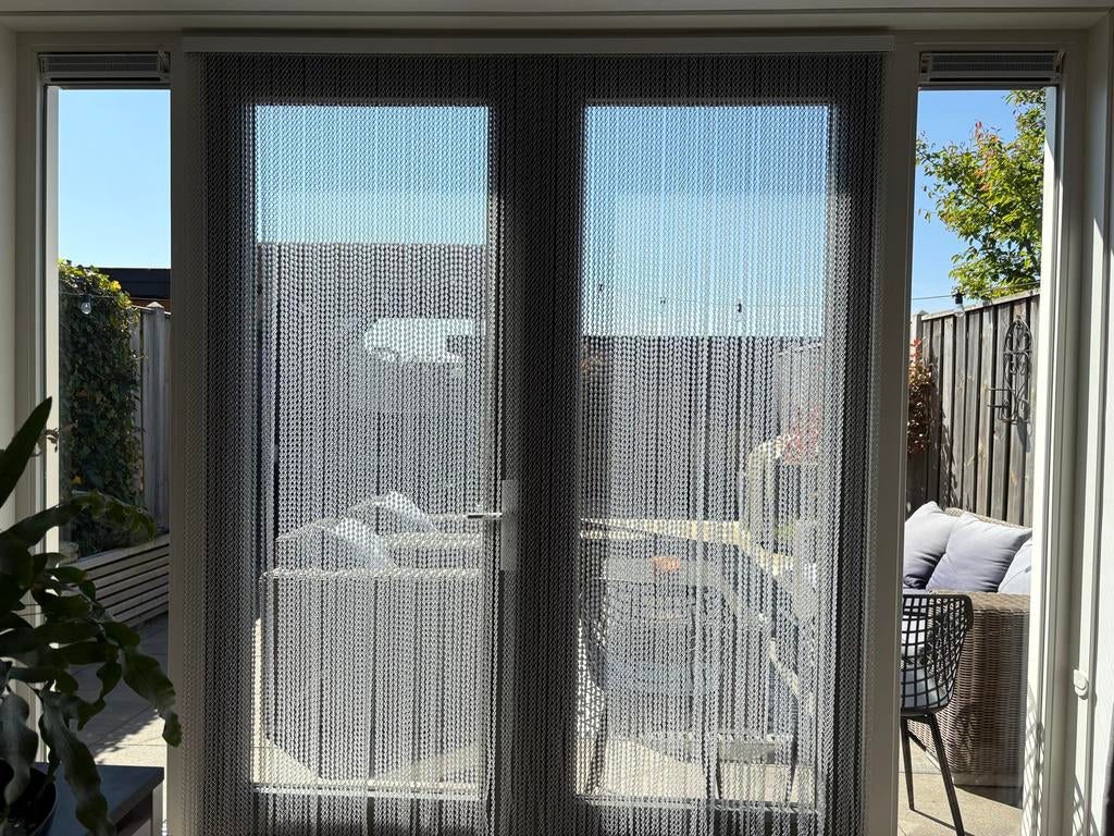 Vliegengordijn PVC kralengordijn transparant 190x234 cm, Ophalen, Overige kleuren, 200 cm of meer, 150 tot 200 cm