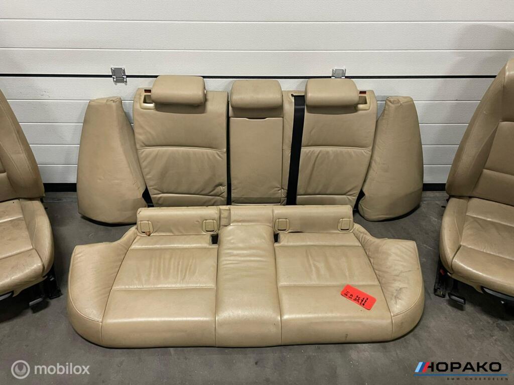 BMW E91 3 serie Interieur beige/zwart leder VERWARMD, Gebruikt, Einsteinlaan 5 rijswijk, Bmw, Ophalen of Verzenden