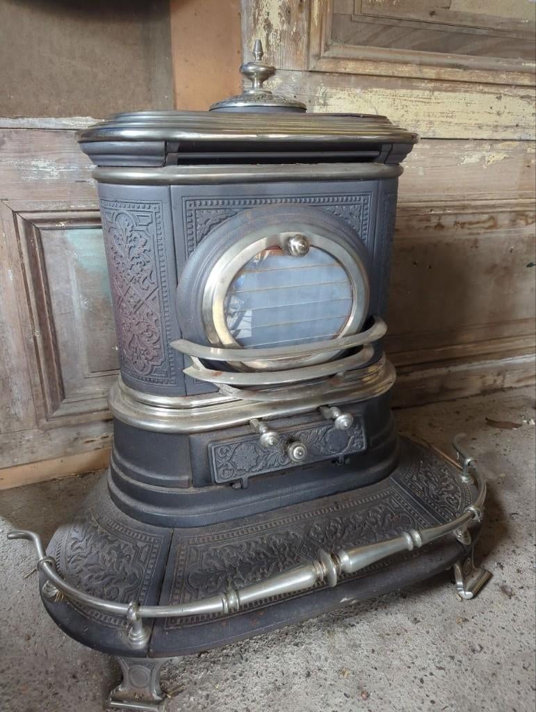 Friese Smits gaskachel - Faber Grandeur, Huis en Inrichting, Ophalen, Gebruikt, Gas, Vrijstaand