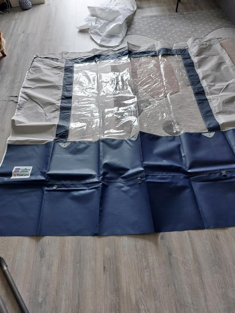 Nieuwe Zijwand voor aan de luifel van caravan of vouwwagen, Ophalen of Verzenden, Nieuw