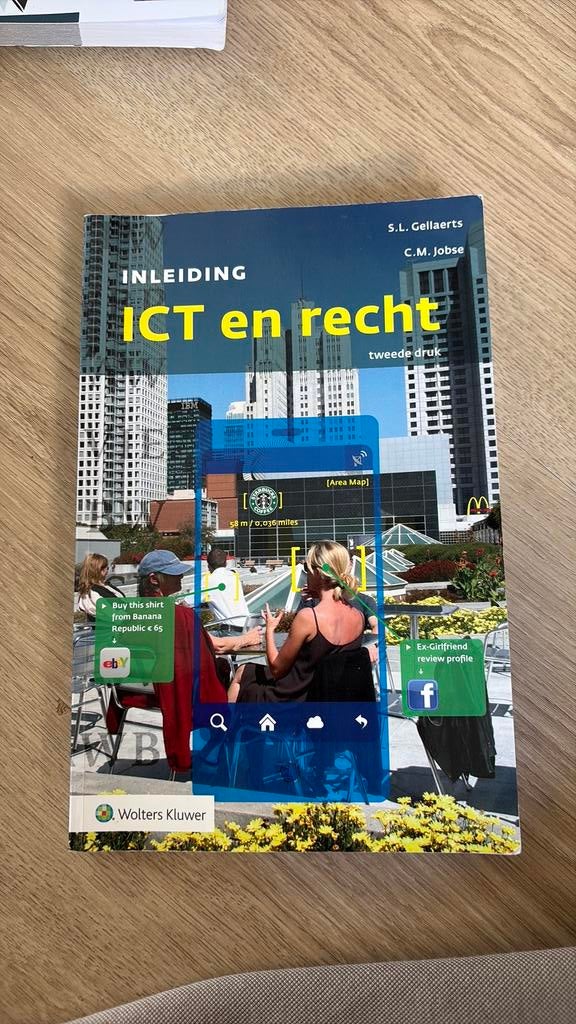 Inleiding ICT en Recht, Boeken, Overige merken, Europa, Ophalen of Verzenden, Zo goed als nieuw