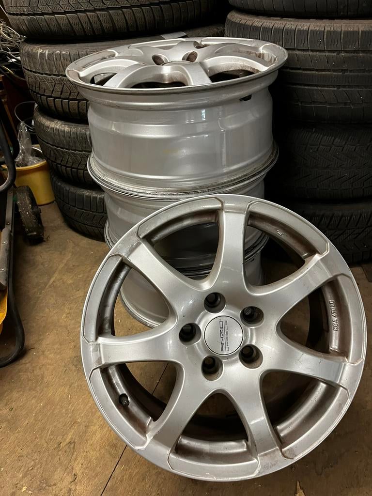 Aluminium velgen 17 inch, Ophalen, Gebruikt
