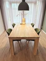 Eettafel eikenhout Henders en Hazel, Gebruikt, Eikenhout, 150 tot 200 cm, Landelijk Scandinavisch